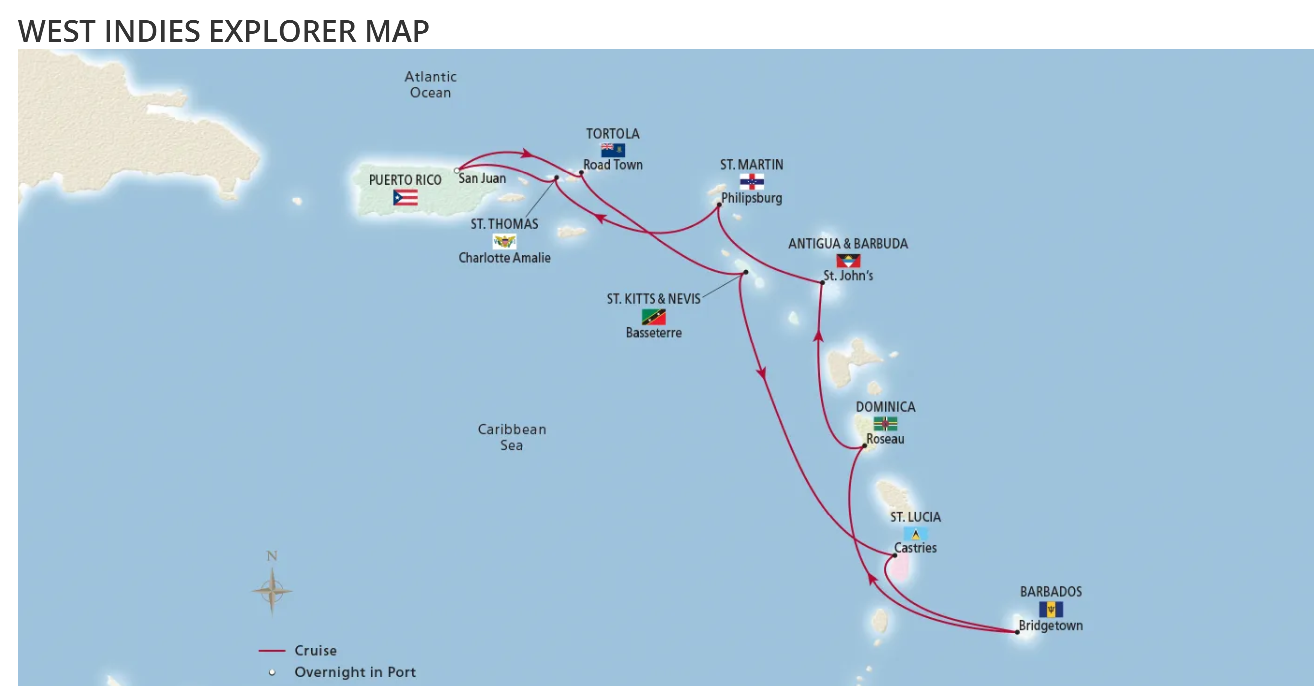 West Indies Viking Map for Kathy Hurley